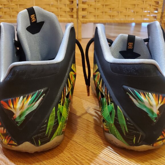 NIKE LEBRON 11 "Everglades" Sneakers Men size US 12 - Picture 5 of 7